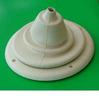White Cable Gaiter 152mm