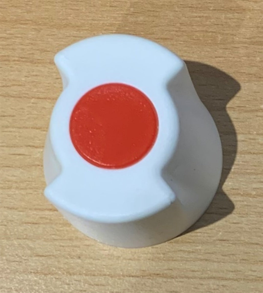 Donau Tap Top White Plastic (For Alde Tap) Red Tab