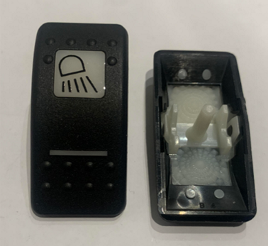 Carling Contura ii Work Light Switch Top / Legend