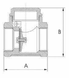 1/2" BSP CHECK VALVE