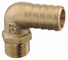 3/4" BSP - 25MM HOSE CONNECTOR 90 DEGREE
