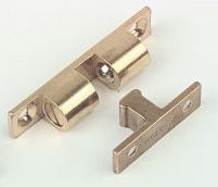 Small Brass Ball Door Catch
