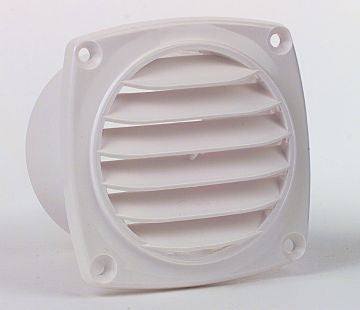 White Blower Spigot Vent 70mm