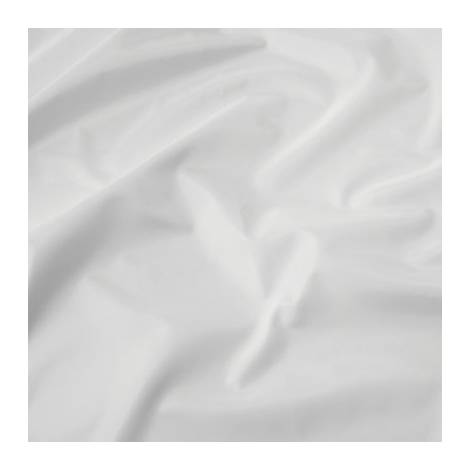 White Textile Shower Curtain