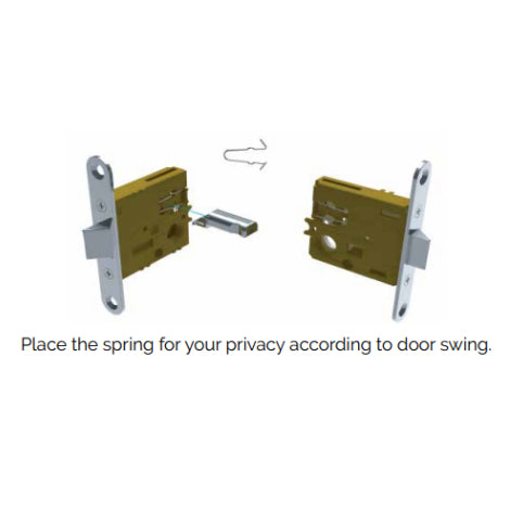 Mobella McCoy Engine Lock (Double Springbolt)