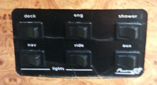 POWERCENTRE ROCKER SWITCH FACIA FOR S24