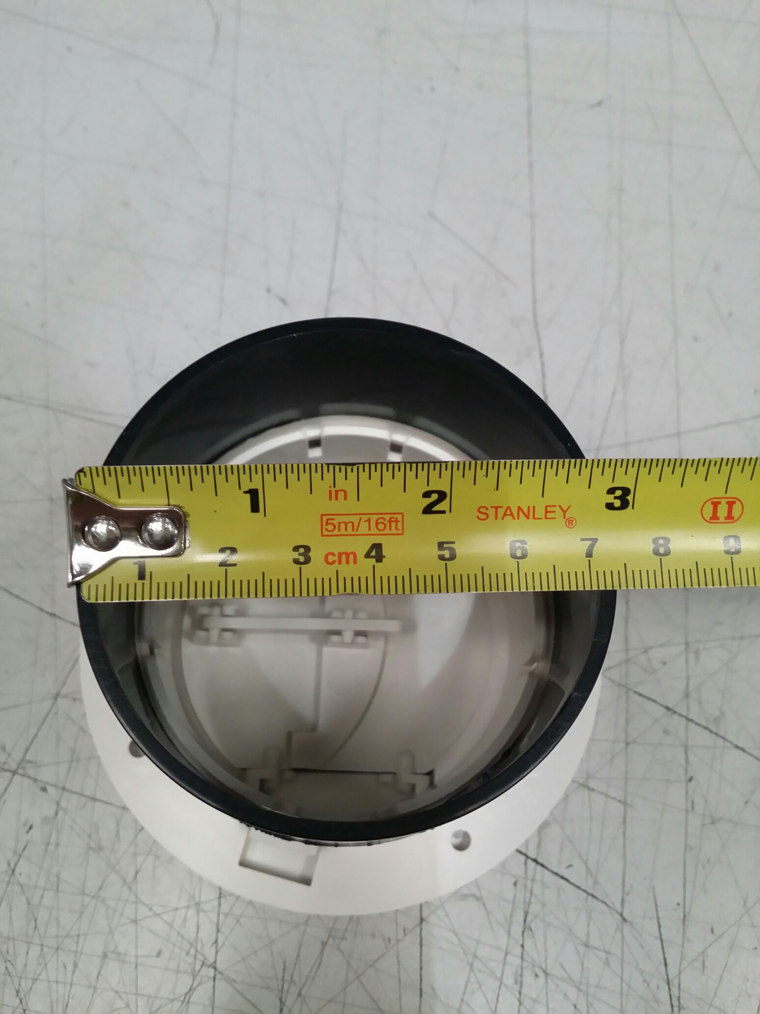 3" White Round Euro Grill