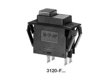 20AMP BREAKER 3120-F511-P7T1-W01DT-20A