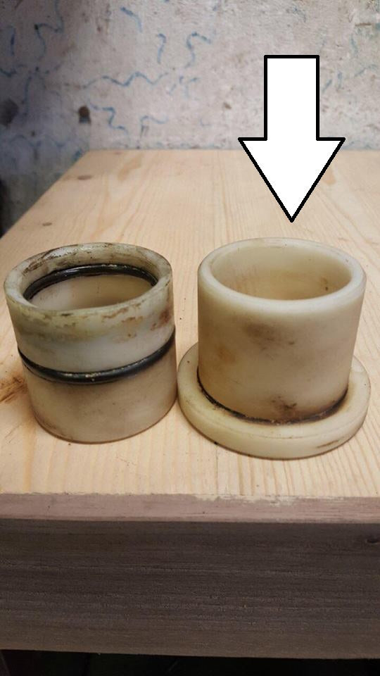 RUDDER UPPER BEARING TOP HAT F43