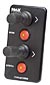 MAXPOWER DUAL JOYSTICK BOW THRUSTER CONTROL BLACK