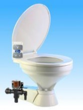 QUIET FLUSH REGULAR BOWL TOILET 24V FRESH