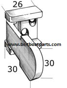 Chart Table Stainless Steel hinge
