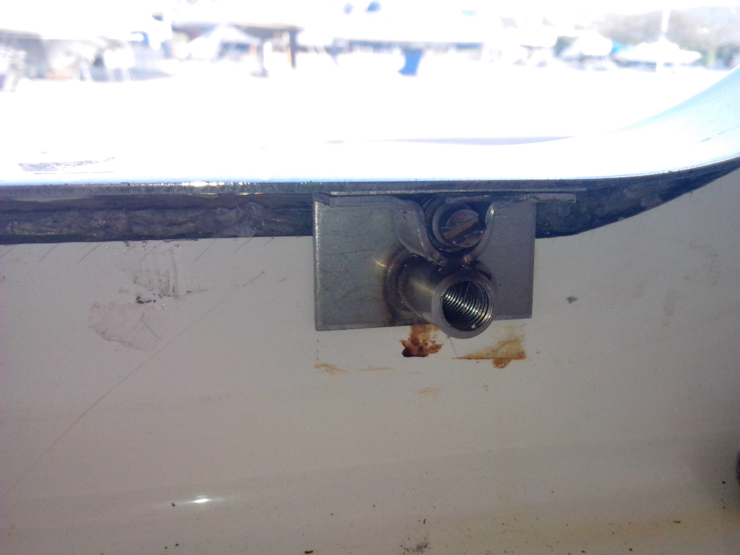Window Swivel Catch Port Clamp Assembly