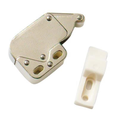 White Nickel Plated Mini Touch Catch
