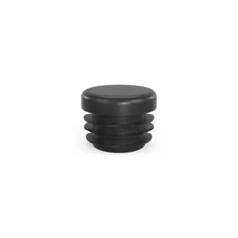 Black Stantion Insert 25mm (Pack of 10)