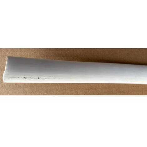 White Fender Rubbing Strake Insert for 50mm Aluminium Profile