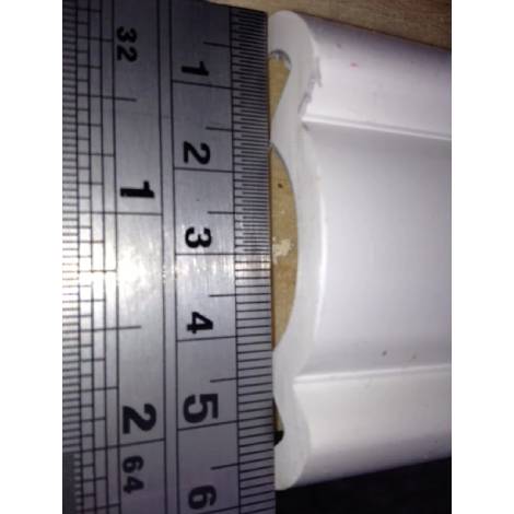 White Plastic Fender Carrier 6m