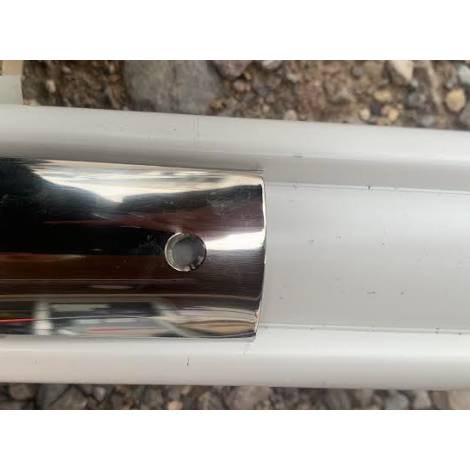 Stainless Steel Rubbing Strake Fender Insert 3m (Replacement Solution)