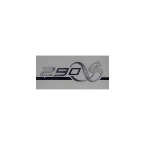 Sealine 290 S Chrome Emblem