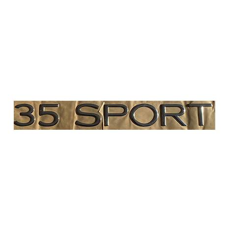 Sealine 35 Sport Chrome Emblem