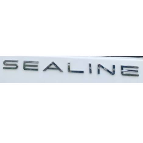Sealine 3D Longer Chrome Emblem
