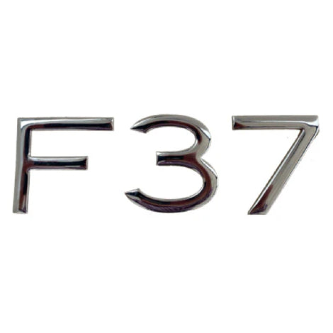 Sealine F37 Chrome Emblem