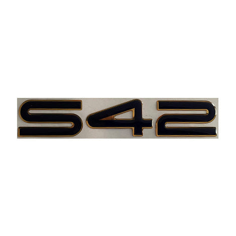 Sealine S42 Blue/Gold Emblem