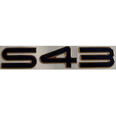Sealine S43 Blue/Gold Emblem