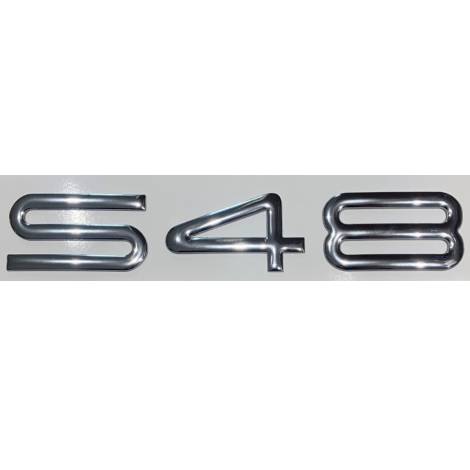 Sealine S48 Chrome Emblem