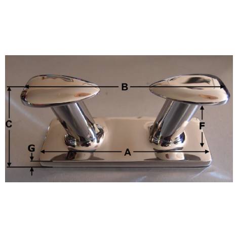 Horn Bollard Cleat Stainless Steel (Different Sizes)