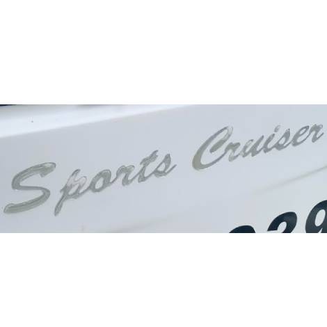 Sealine Sports Cruiser Chrome Emblem
