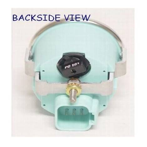 Hydraulic Rudder Indicator Silver Bezel