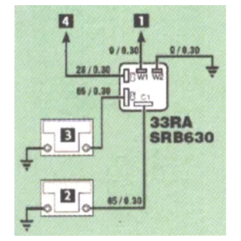 Lucas SRB630 Battery Relay