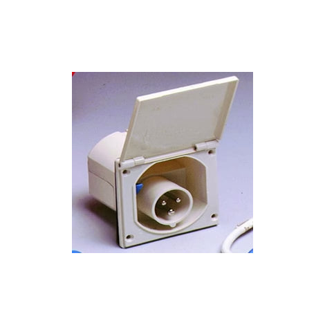 Hella Flush Shore Socket 3 Pole