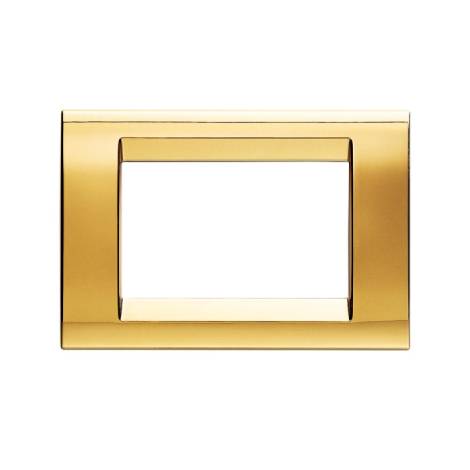 Gewiss Gold Face Plate 3 Gang