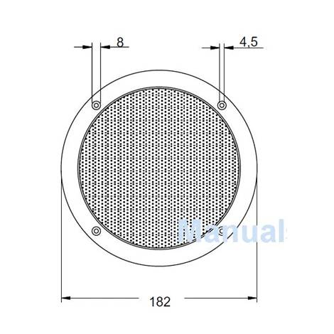 Blaupunkt IC170M Marine Speaker White