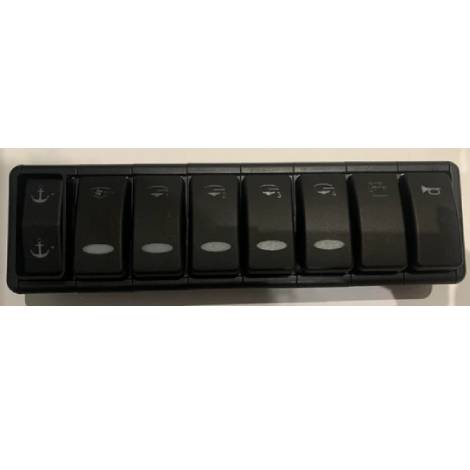 Sealine T50 Seaplex 376RSP 8-Way Rocker Switch (Address 801 / 857)