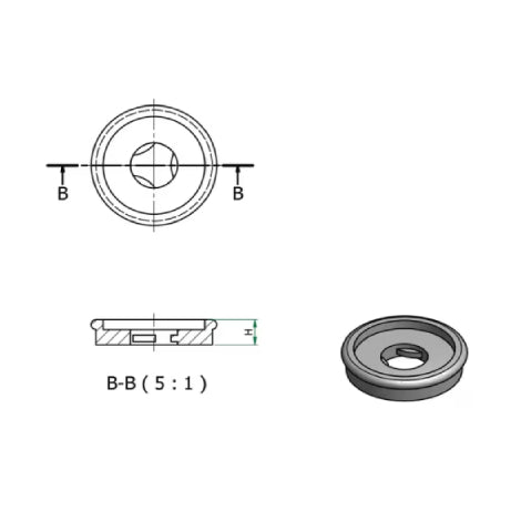Unicap Washers For M3 Screw (Pack Size 25)