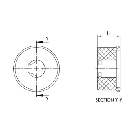 Unicap Washers For M3 Screw (Pack Size 25)