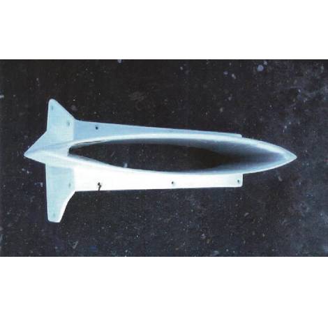 Sealine F37 GRP Exhaust Fin (Options)