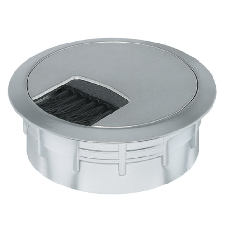 Cable Outlet Stainless Effect 80mm