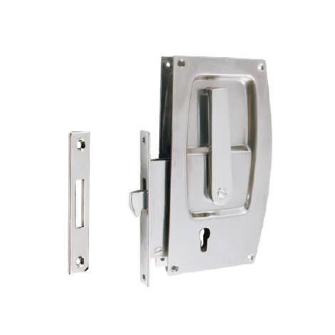 Sealine Senator, Ambassador & Sovereign Chrome Sliding Door Lock Set