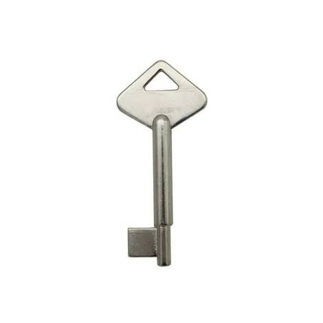Key Blank to Suit Chrome Sliding Door Lock Set
