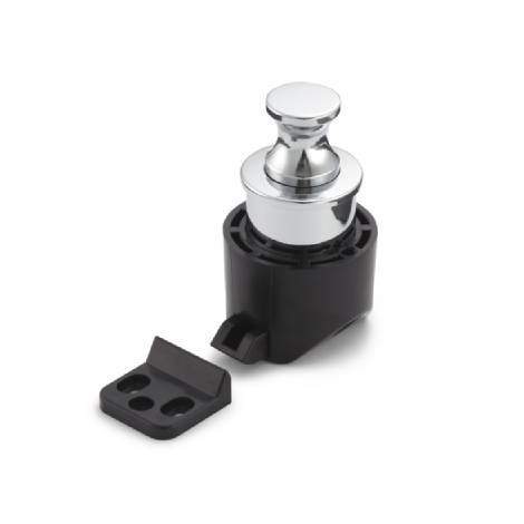 Door Latch Kit with Push Knob Sealine T60