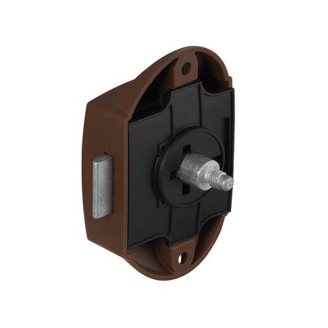 Rim Lock, Push Button with Lock (Options)