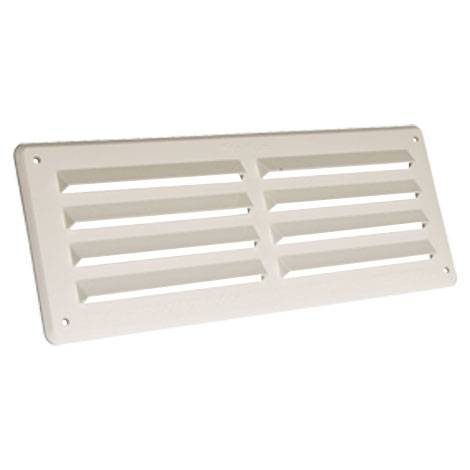 White Plastic Louvre Ventilator (Different Sizes)