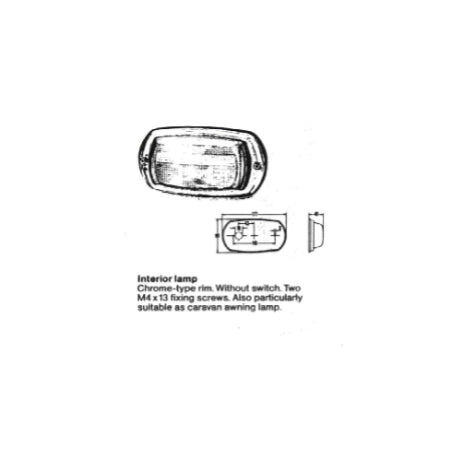 Waterproof Hella Light 12V