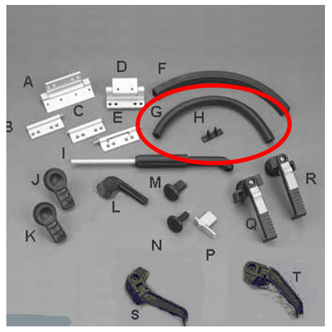 Bomar 1062 D-Hatch Rubber Gasket (Priced Per Foot)