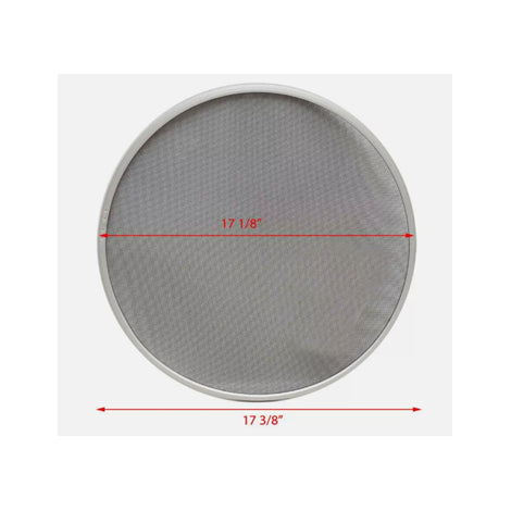 Aluminium Framed Flyscreen for Bomar White Round 16.5" Hatch for Sealine SC38