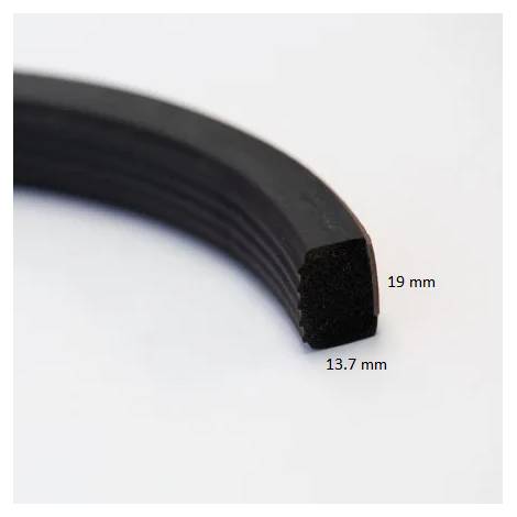 Bomar Stainless Steel Flagship Portlight Gasket (Per Ft)